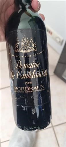 Bordeaux Domaine Cantelaudette 1988