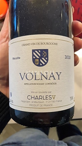 Borgonha Volnay Charles V 2020