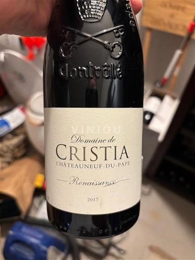 Rona dolina Châteauneuf-du-Pape Domaine Cristia Renaissance 2017