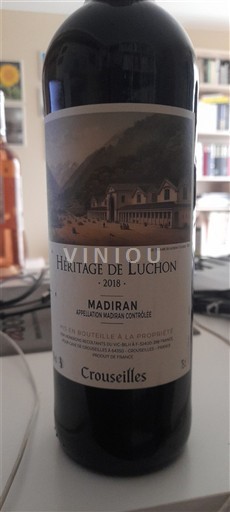 Tây Nam Madiran Crouseilles Héritage de Luchon 2018