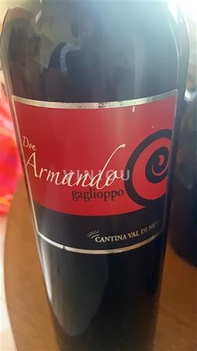 Calabria Cirò Cantina Val di Neto Don Armando Không niên vụ