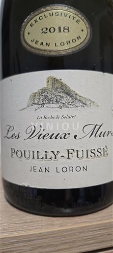 Borgogna Pouilly-fuissé Jean Loron Les Vieux Murs 2018