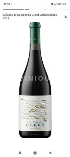 Rhône-dalen Côtes-du-Rhône Château Gourdon Le Grand Chemin 2023