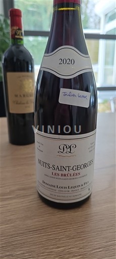 Bourgogne Nuits-saint-georges Domaine Louis Lequin & Fils Les Brûlées 2020