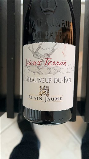 Rhônetal Châteauneuf-du-Pape Alain Jaume Vieux Terron 2019