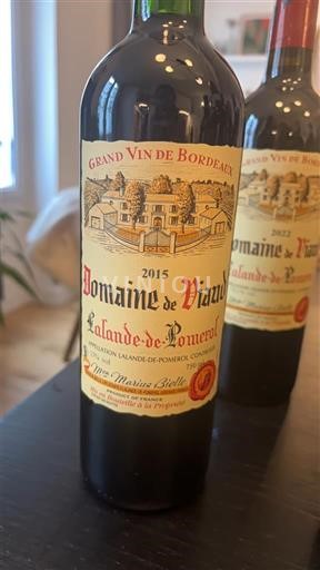 Bordéus Lalande-de-Pomerol Domaine Viaud 2015