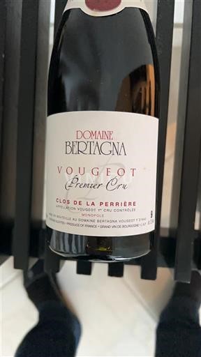 Bourgogne Vougeot Premier Cru Domaine Bertagna Clos de la Perrière 2005