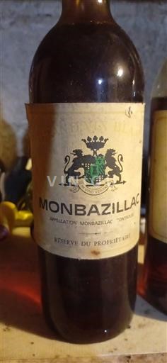 Sud-Ovest Monbazillac Réserve du Propriétaire 1956