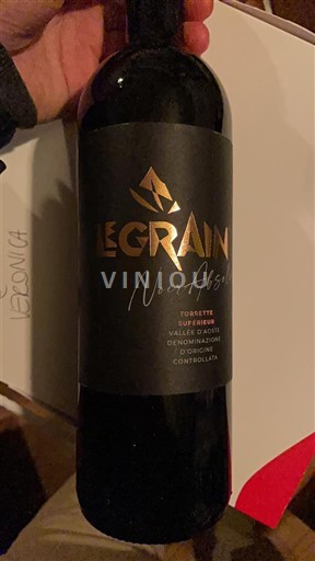 Valle d'Aosta Torrette Supérieur Le Grain Noir Absolu 2020