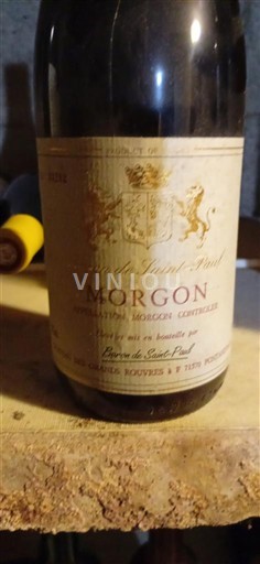 Beaujolais Morgon Clos de Saint-Paul 1993