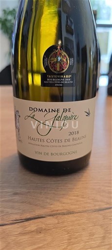 Bourgogne Hautes Côtes de beaune Domaine La Jalquière 2018