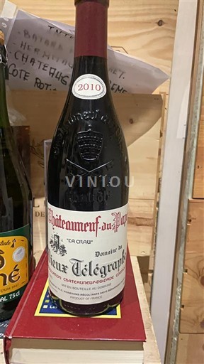 Rhône-dalen Châteauneuf-du-Pape Domaine Vieux Télégraphe La Crau 2010