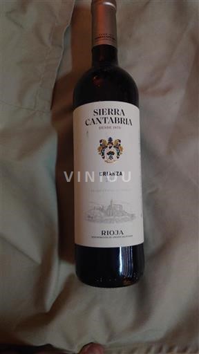 La Rioja Rioja Sierra Cantabria Crianza 2016