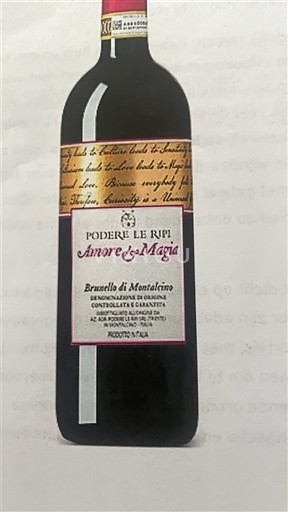 Toscana Brunello di Montalcino Podere Le Ripi Amore e Magia 2017