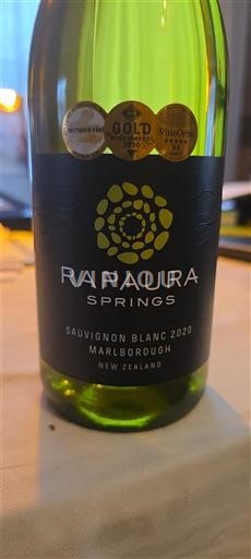 Marlborough Rapaura Springs Sauvignon Blanc 2020