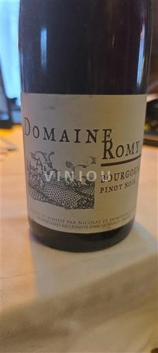 Burgundy Domaine Romy 2019