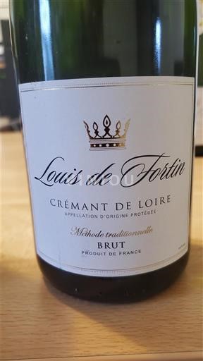 Loire Valley Crémant de Loire Louis de Fortin Non-Vintage