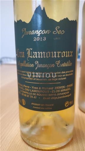 Tây Nam Jurançon Cru Lamouroux 2013