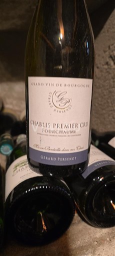 Weine Blanc sec Fourchaume Gérard Persenot 2023 Frankreich Burgund Chablis AOC Premier Cru