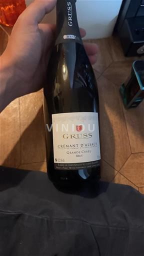Alsace Crémant d'Alsace Gruss Grande Icke årgångsbetecknad