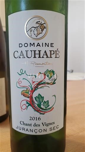 Tây Nam Jurançon Domaine Cauhapé Chant des Vignes 2016