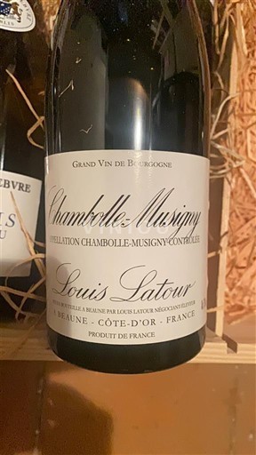 Bourgogne Chambolle-Musigny Louis Latour 2018