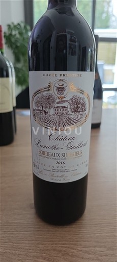 Weine Rouge sec Cuvée Prestige Château Lamothe Guignard 2016 Frankreich Bordeaux Bordeaux Supérieur AOC