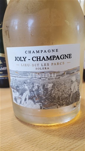 Šampanja Šampanjec Joly-Champagne Lieu-dit Les Parcs Solera 2024