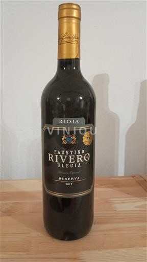 La Rioja Rioja Faustino Rivero Ulecia Reserva Black Label 2017