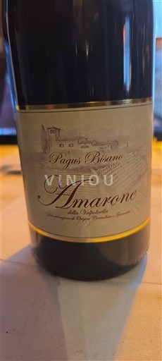 Vénétie Amarone della Valpolicella Pagus Bisano 2021