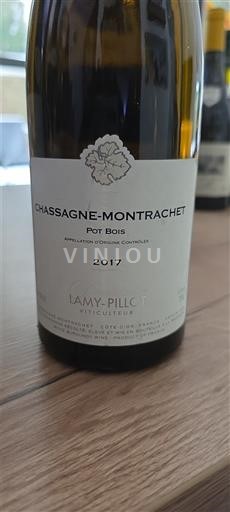 Wines Blanc sec Pot Bois Lamy-Pillot 2017 France Burgundy Chassagne-Montrachet AOC