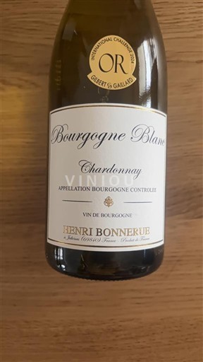Burgund Nicht spezifiziert Henri Bonnerue Chardonnay Ohne Jahrgang