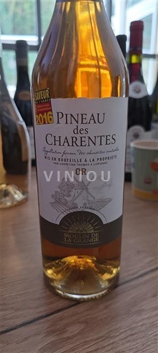 Poitou-Charentes Pineau-des-Charentes Moulin de la Grange 2016