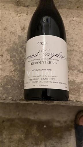 Burgundy Pernand-Vergelesses Frédéric Esmonin Les Boutières 2023