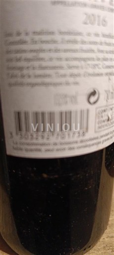 Bordeaux Chareaux des perligues graves 2016