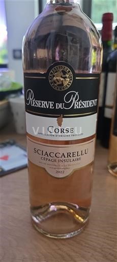 Corse Réserve du Président Sciaccarellu Cépage Insulaire 2022