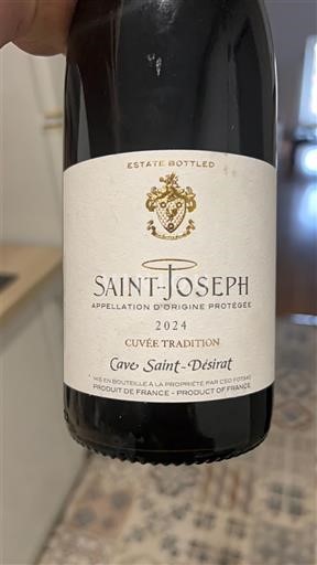 Rhône Valley Saint-Joseph Cave Saint-Désirat Tradition 2024