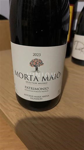 Corse Patrimonio Antoine-Marie Arena Morta Maio Sélection Massale 2023