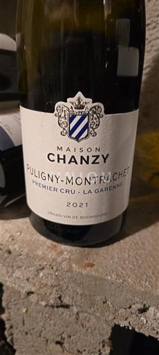 Bourgogne Puligny-Montrachet Premier Cru Maison Chanzy La Garenne 2021