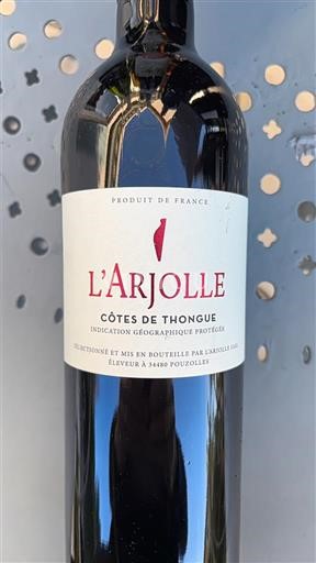 Languedoc-Roussillon Côtes de Thongue Domaine L'Arjolle 2024