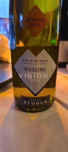Alsácia André Stuber Réserve 2018