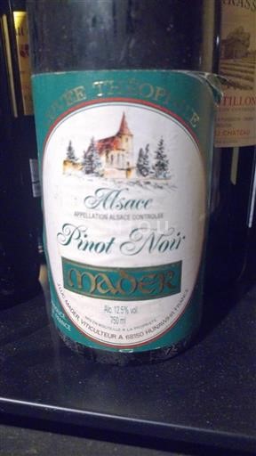 Alzacija Alsace Grand Cru Mader Théophile 1999