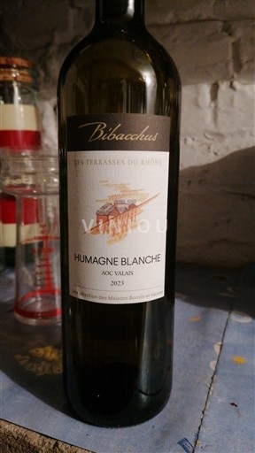 Vallese Humagne Rouge Bibacchus Les Terrasses du Rhône 2023