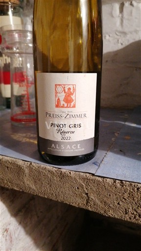 Alsace Preiss-Zimmer Réserve 2022