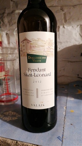 Valais Fendant Domaine Domaines des Virets Fendant Saint-Léonard 2012