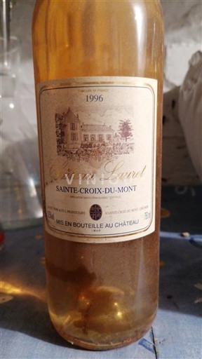 Weine Blanc moelleux Château Laureit 1996 Frankreich Bordeaux Sainte-Croix-Du-Mont AOC