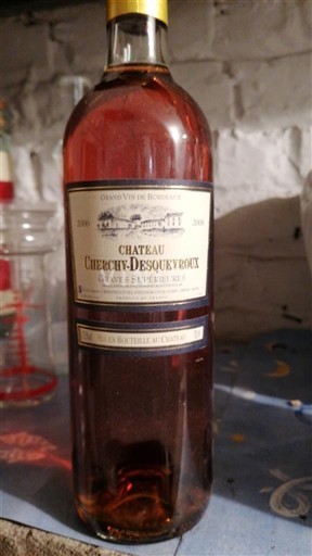 Bordeaux Graves Supérieures Château Cherchet-Desqueyroux 2006