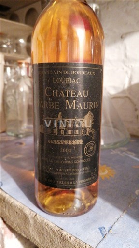 Bordéus Loupiac Château Barbe Maurin 2004