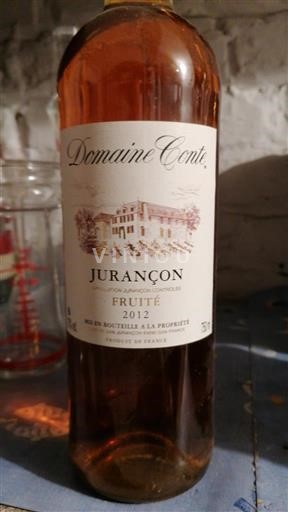 Tây Nam Jurançon Domaine Conte Fruité 2012
