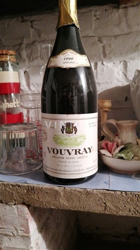 Valle della Loira Vouvray Domaine Bernard et Récoltant à NOIZAY 1996